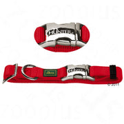 Collare Hunter Vario Basic Alu-Strong Red Taglia M: Circonferenza 40 - 55 cm