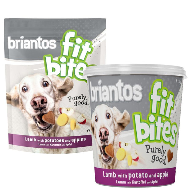 Briantos "FitBites" Agnello con Patate & Mela Snack per cane 150 gr