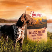 Purizon Adult Black-Angus con Tacchino Crocchette senza cereali per cani