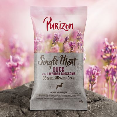 Purizon Single Meat Adult cavallo patte dolci e fiori di calendula per cani 12kg